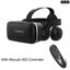 6.0 Version 3D Virtual Reality Stereo Helmet Vr Headset With Remote Control F... Carousel 1