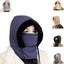 Plush-Lined Thermal Hat with Plush Lining & Face Mask Set for Men and Wome Carousel 1