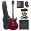 Artist AG1 Red Electric Guitar w/ Accessories & Amp Carousel 1
