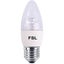FSL LED Bulb C38-5W-E27/ES - Warm White 3000K - 470lm - Non-Dimmable Carousel 1
