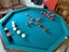 Vintage Octagon Bumper Pool Table (Card Table) Carousel 6