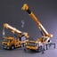 Die-cast Lorry-mounted Crane Model Scale, 1:50, Metal, Huina 1702 Carousel 6
