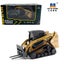 Die-cast Tractor Car BobCat Skid Steer, 1:50, Metal, Huina 1706 (YELLOW) Carousel 2