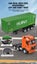 HUINA 1317 1:18 RC Orange Truck with Green Shipping Container (Hui Na) Carousel 5