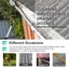 Gutter Cleaning Tool Bendable Roofing Gutter Tool Easy to Fit Disassemble G Carousel 5