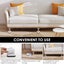 8Pcs Furniture Risers with Nonslip Bottom Adjustable Table Risers Stackable Carousel 6