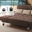 4Pcs Round Bed Risers Furniture Riser,Heavy Duty Furniture Risers Lifts Hei Carousel 6