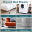 4Pcs Round Bed Risers Furniture Riser,Heavy Duty Furniture Risers Lifts Hei Carousel 8