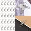 25/50/75/100pcs Swivel Lobster Clasp Clips Hook Alloy Key Ring Split Keycha Carousel 5