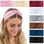 8 Pack Turban Headbands for Women Boho Wide Women's Headbands for Hair Non Carousel 1