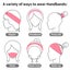 8 Pack Turban Headbands for Women Boho Wide Women's Headbands for Hair Non Carousel 5