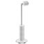 Toilet Paper Holder Freestanding Stainless Steel Foldable,Dispenser for Sto Carousel 2