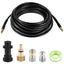 Sewer Jetter Kit 33/50FT High Pressure Washer Drain Cleaning Hose Kit 1/4 I Carousel 1
