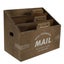 Mail Organizer Letter Sorter for Counter,Mail Holder Storage File Organizer Carousel 3