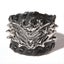 Fashion Pu Leather Punk Rock Dragon Wristband Bangle Black Men Boys Bracelet Gif Carousel 1
