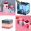 5pcs 5 Sizes Square Resin Molds, Cube Silicone Molds, Transparent Square Cu Carousel 8