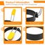 4Pcs Stainless Steel Egg Ring Set With Silicone Handle Rust Resistant Nonst Carousel 4