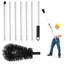 Gutter Cleaning Brush with 7 Splicing Extension Poles 238cm Long Gutter Cle Carousel 4