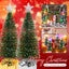 Mini Christmas Tree with Lights, 8 Pcs Christmas Centerpieces for Tables Ho Carousel 6