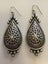 Vintage Silver Teardrop Earrings (Length 70 mm) Carousel 1