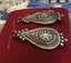 Vintage Silver Teardrop Earrings (Length 70 mm) Carousel 3