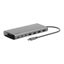 Belkin Connect Universal USB-C 8-in-1 Dual Display Core Hub - Space Grey (INC... Carousel 1