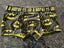 New Mens "Im a Hero" pair of underwear boxers in Black and Yellow. Carousel 1