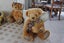 Set of three beautiful handmade teddy bears Carousel 3