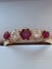 Beautiful Ruby and Diamond 5 stone ring Carousel 8