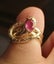 18ct gold snake ring Carousel 1