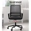 Artiss Mesh Office Chair Computer Gaming Desk Chairs Work Study Mid Back Black Carousel 4