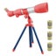 High Definition Children's Telescope For Science Education A Model Red Carousel 1