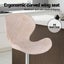 Artiss 2X Bar Stools Kitchen Swivel Gas Lift Counter Chair Wing Pe Rattan Beige Carousel 5