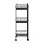 Artiss 3 Tier Shelving Unit Adjustable Garage Storage Kitchen Rack With Wheels Carousel 4