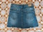 Zara Blue Distressed Denim Skirt Carousel 2