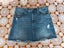 Zara Blue Distressed Denim Skirt Carousel 1