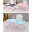 Portable Folding Desk With Fan & Lamp Compact Design Teenage Pink Carousel 3
