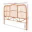 Artiss Bed Headboard Double Bedhead Rattan Nero Pine Carousel 2