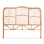 Artiss Bed Headboard Double Bedhead Rattan Nero Pine Carousel 3