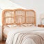 Artiss Bed Headboard Double Bedhead Rattan Nero Pine Carousel 6