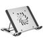 Foldable Laptop Stand With Fan - Aluminum Carousel 1