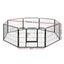 I.Pet 24" 8 Panel Dog Playpen Exercise Cage Enclosure Fence Pen Carousel 2