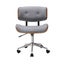 Artiss Office Chair Fabric Seat Grey Carousel 3