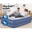 Bestway Air Mattress Queen Inflatable Bed 61Cm Airbed Blue Carousel 6