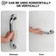 2PCS 11.81in Thicken Stainless Steel Bathroom Handrail, Bathtub Grab Bar Sa Carousel 5