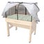 Garden Frame & 3 Covers - PE + Micromesh + Shade Combo 99x71x60cmH Carousel 2