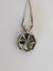 Green Moissanite Pendant & Chain in solid 925 Silver Carousel 20