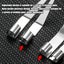 3pcs 50mmx20mmx5mm Welding Repair Smooth Head For Plastic Welding Tool Carousel 3