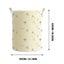 Foldable Laundry Hamper - 35L Collapsible Clothes Basket with Handles for D Carousel 2