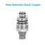 Male & Female Hydraulic Quick Connect Coupler Fits For Bobcat Loaders Excavator Carousel 4